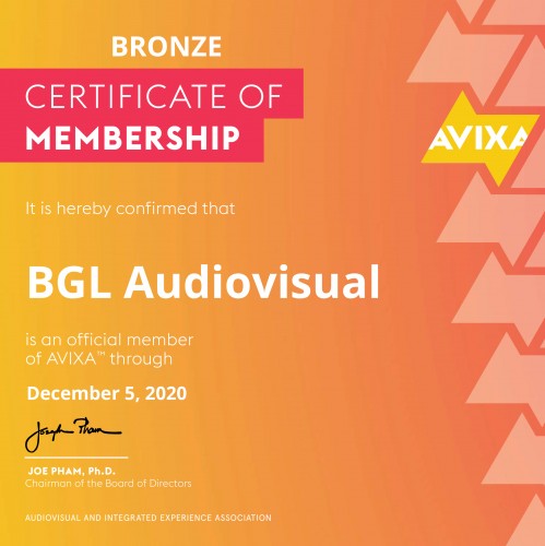 bgl-renueva-por-un-ano-mas-su-membresia-con-avixa-audiovisual-and-integrated-experience-association